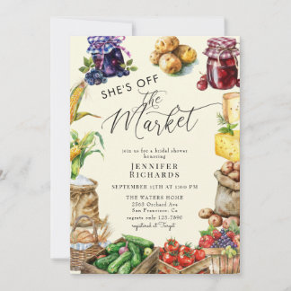 Convites Chá de panela De Vintage Na Rússia Para Os Agricul