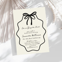 Chá de panela do Arco do coquete desenhado à mão