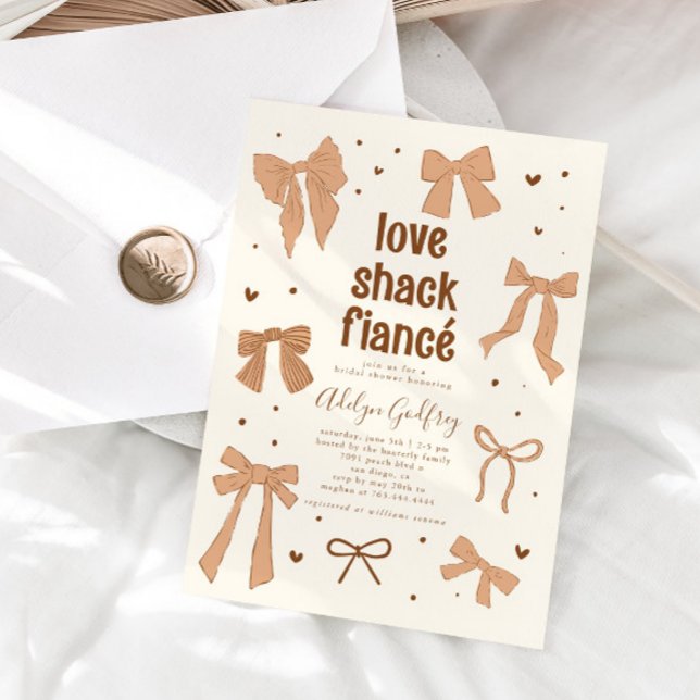 Convites Chá de panela do Arco Mocha Mousse do Love Shack F (Criador carregado)