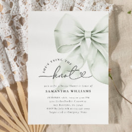 Convites Chá de panela do Casando verde