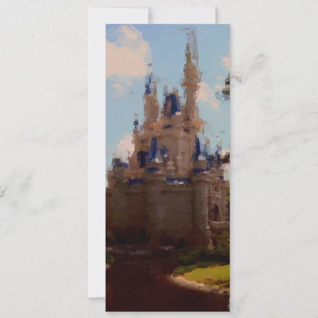 Convites Chá de panela do castelo (Frente)