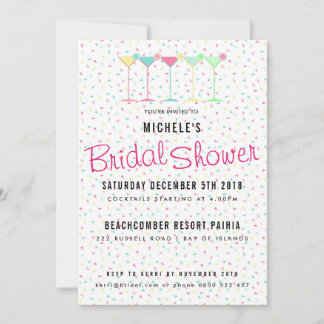 Convites Chá de panela do Cocktail