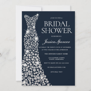 Convites Chá de panela do palhaço branco do vestido de vest