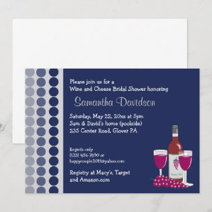 Convites Chá de panela do Partido do Vinho e do Queijo