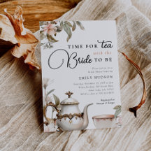 Chá de panela do Tea Party Elegante