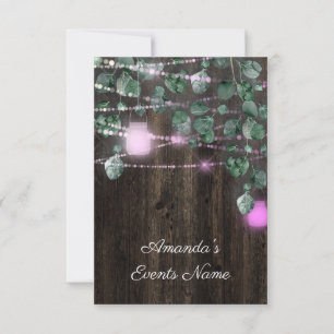 Convites Chá de panela doce 16th Pinky Jars Light