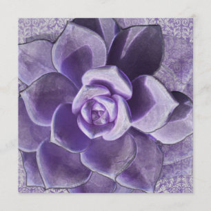 Convites Chá de panela dos Succulents do Lilac