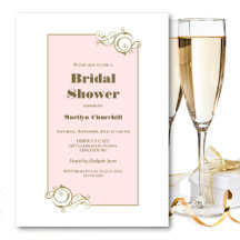 Chá de panela Dourado rosa