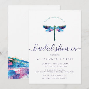 Convites Chá de panela Dragonfly