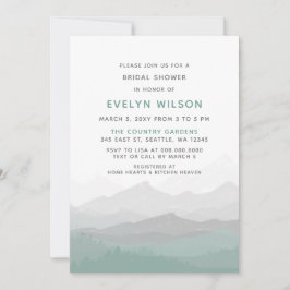 Convites chá de panela elegante