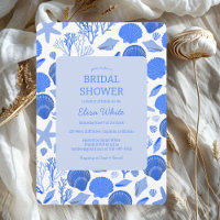Chá de panela Elegante Blue Beach PERSONALIZADO