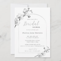 Chá de panela Elegante Boho Arch White Dourado Orc