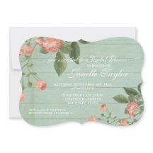 Chá de panela Elegante Madeira Bonito Vintage Flor