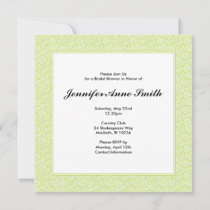 Convites Chá de panela espiral