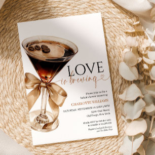 Convites Chá de panela Espresso Martini