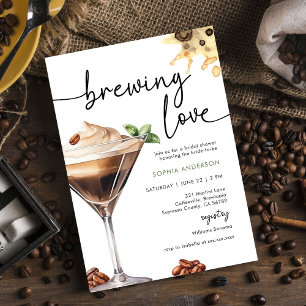 Convites Chá de panela Espresso Martini