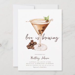 Convites Chá de panela Espresso Martini