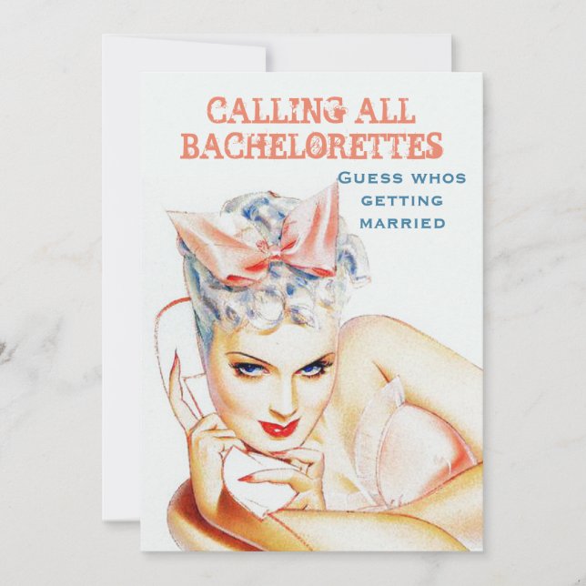 Convites Chá de panela, festa de solteira (Frente)