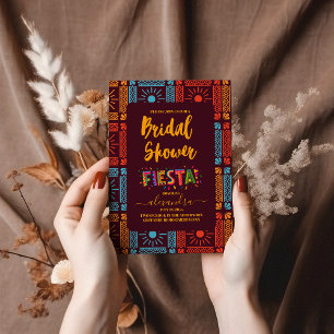 Convites Chá de panela Fiesta