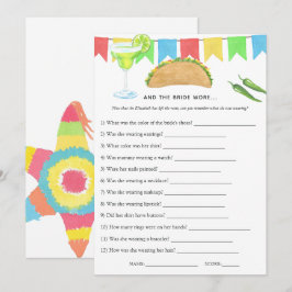 Convites Chá de panela Fiesta Taco Mexicano