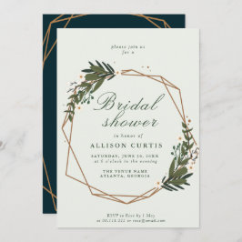 Convites chá de panela floral