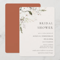 Chá de panela Floral Bohemian Branco