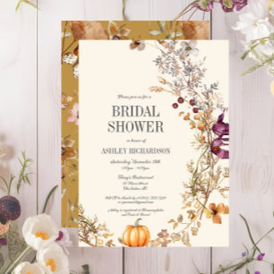 Convites Chá de panela Floral Boho