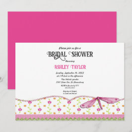 Convites Chá de panela Floral Boho do Script Whimsical Eleg