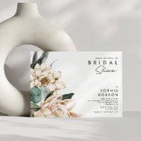 Chá de panela Floral Branco