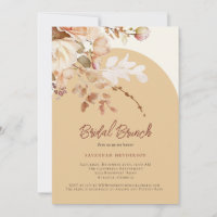 Chá de panela Floral Bridal Neutra Quente Brunch