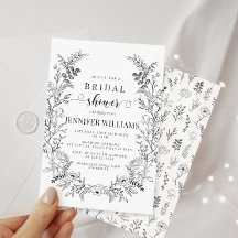 Chá de panela floral clássico