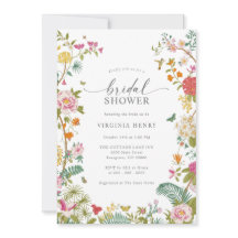 Chá de panela Floral Colorida