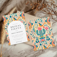 Chá de panela Floral de Fiesta Mexicano
