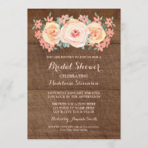 Chá de panela Floral de Pêssego de Madeira Rústica