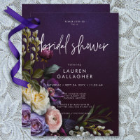 Chá de panela Floral de Roxo e Creme Moody