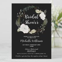 Chá de panela Floral de Wreath Elegante