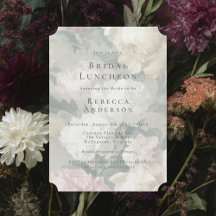 Chá de panela Floral Elegante Barroco