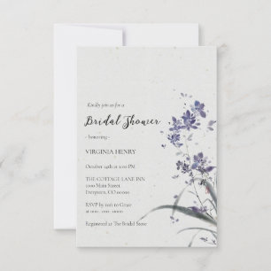 Convites Chá de panela Floral Elegante Boho