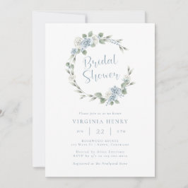 Convites Chá de panela Floral Elegante Watercolor