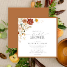 Chá de panela Floral Laranja Elegante Queimado