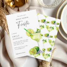 Chá de panela Floral Margarita Mexicana Fiesta