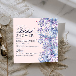 Convites Chá de panela Floral mínimo