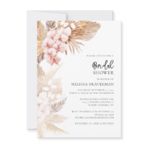 Chá de panela Floral Pampas Grass