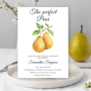 Convites Chá de panela Floral Perfeito de Pear Perfeito com