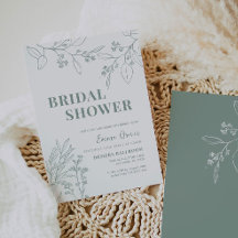 Chá de panela Floral Verde Sage