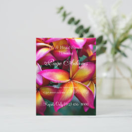 Convites Chá de panela Frangipani