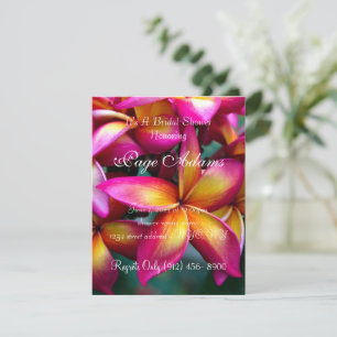 Convites Chá de panela Frangipani