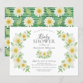 Convites Chá de panela Fresco de Daisy Floral