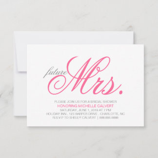 Convites Chá de panela| futura Sra.