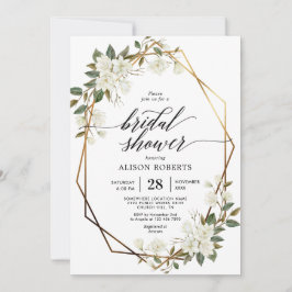 Convites Chá de panela geométrico da Magnolia